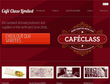 Tablet Screenshot of cafeclass.co.uk